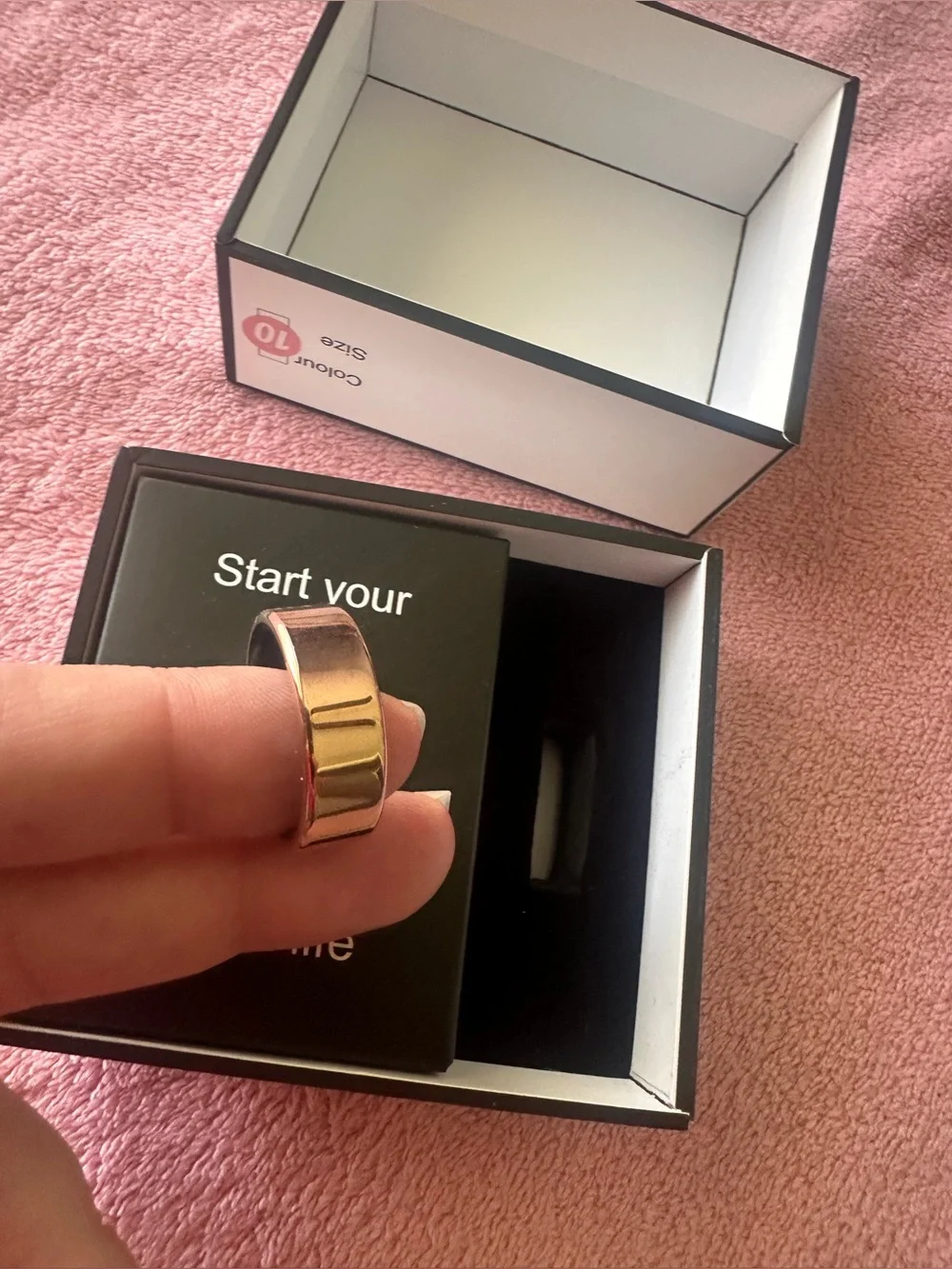 Smart Health Ring - Rose Gold Fitness Tracker